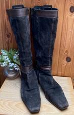 Suède laarzen maat 7.5 [41], Hoge laarzen, Bruin, Ophalen of Verzenden, Zo goed als nieuw