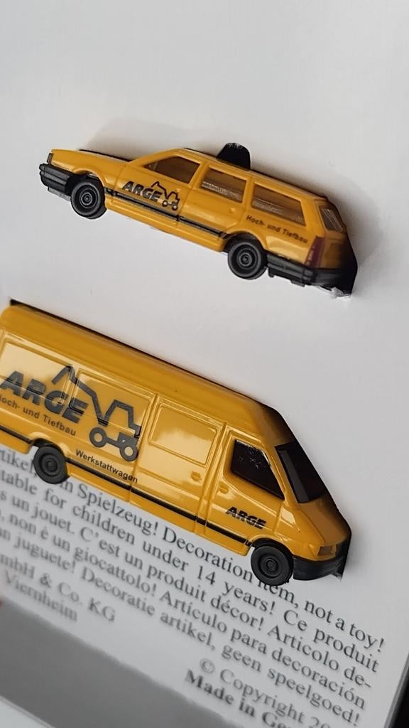 Mercedes Benz Sprinter & vw Passat Arge Bau 1:160 Busch Pol, Verzenden, Busch, Auto, Cars@busch.de