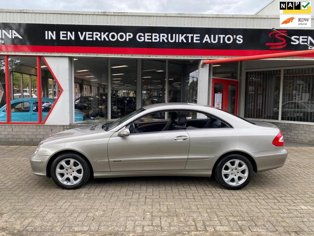 Mercedes-Benz CLK-klasse Coupé 200 Kompressor - TOPSTAAT !, Auto's, Mercedes-Benz, Achterwielaandrijving, 4 cilinders, 4 stoelen