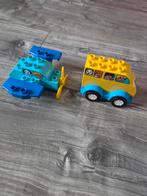 LEGO Duplo Eerste Vliegtuig en Eerste Bus (10849, 10851), Ophalen of Verzenden, Zo goed als nieuw, Jongen of Meisje