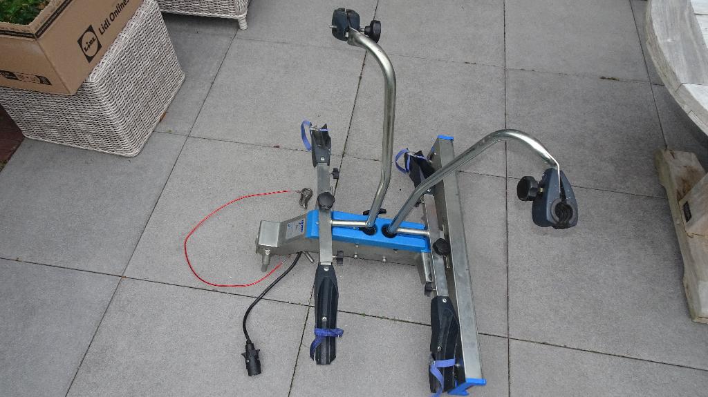 fietsdrager voor 2 fietsen, Ophalen of Verzenden, 2 fietsen, Gebruikt, Trekhaakdrager