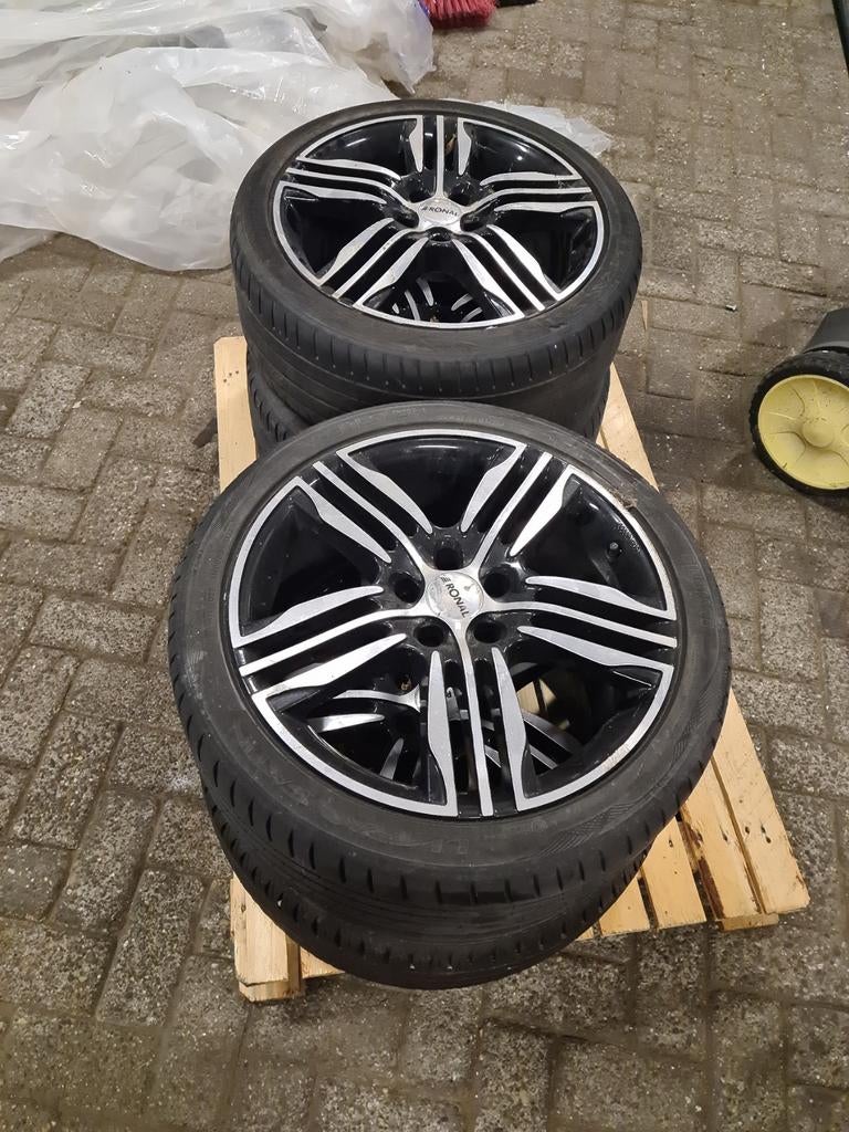 Te koop Alu velgen met banden en een aggregraat 30kva, Auto-onderdelen, Banden en Velgen, Ophalen, Zomerbanden