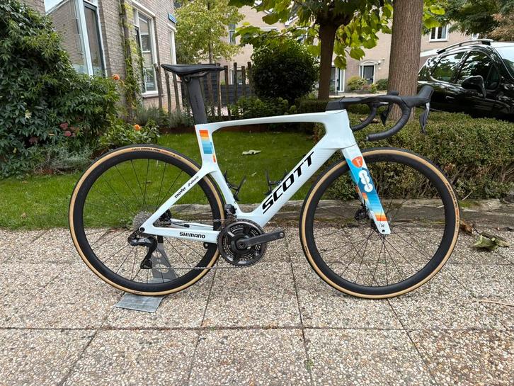 Scott Foil 54 - Ultegra Di2 - Team dsm-firminich PostNL, Fietsen en Brommers, Fietsen | Racefietsen, Gebruikt, Heren, Overige merken