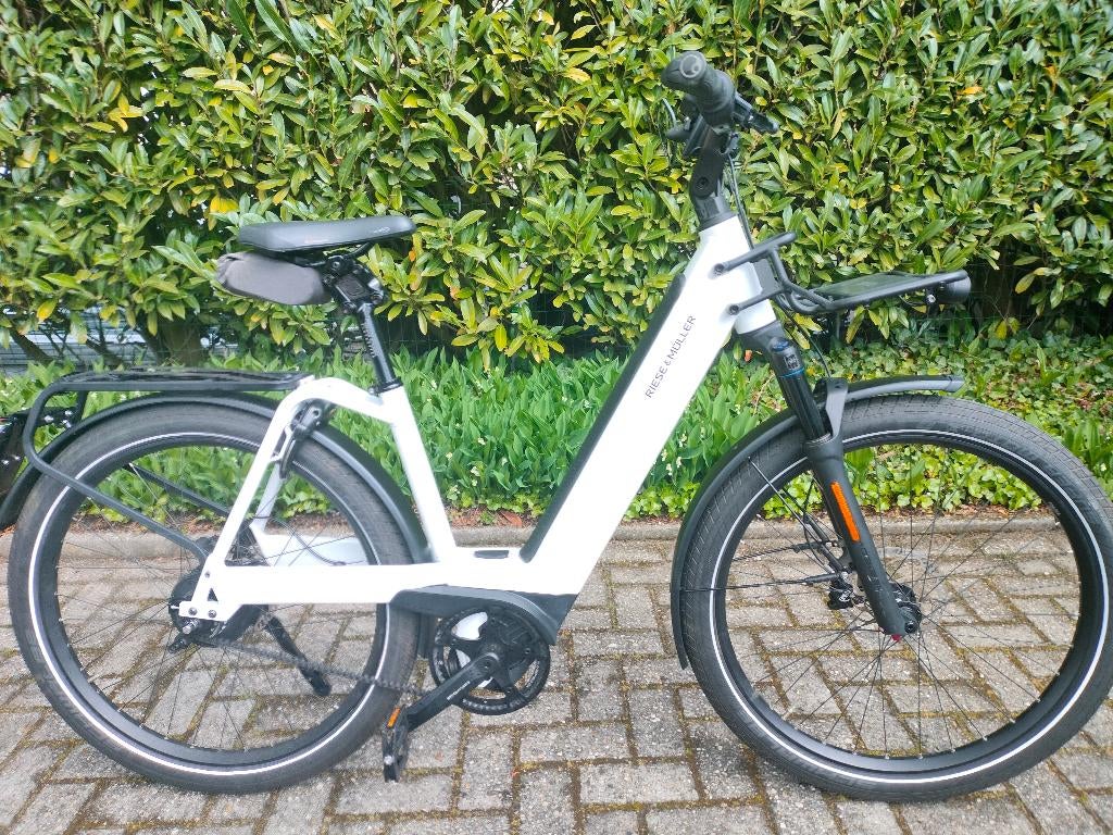 Speedpedelec riese muller, Fietsen en Brommers, Zo goed als nieuw, 47 tot 51 cm, 50 km per accu of meer, Ophalen