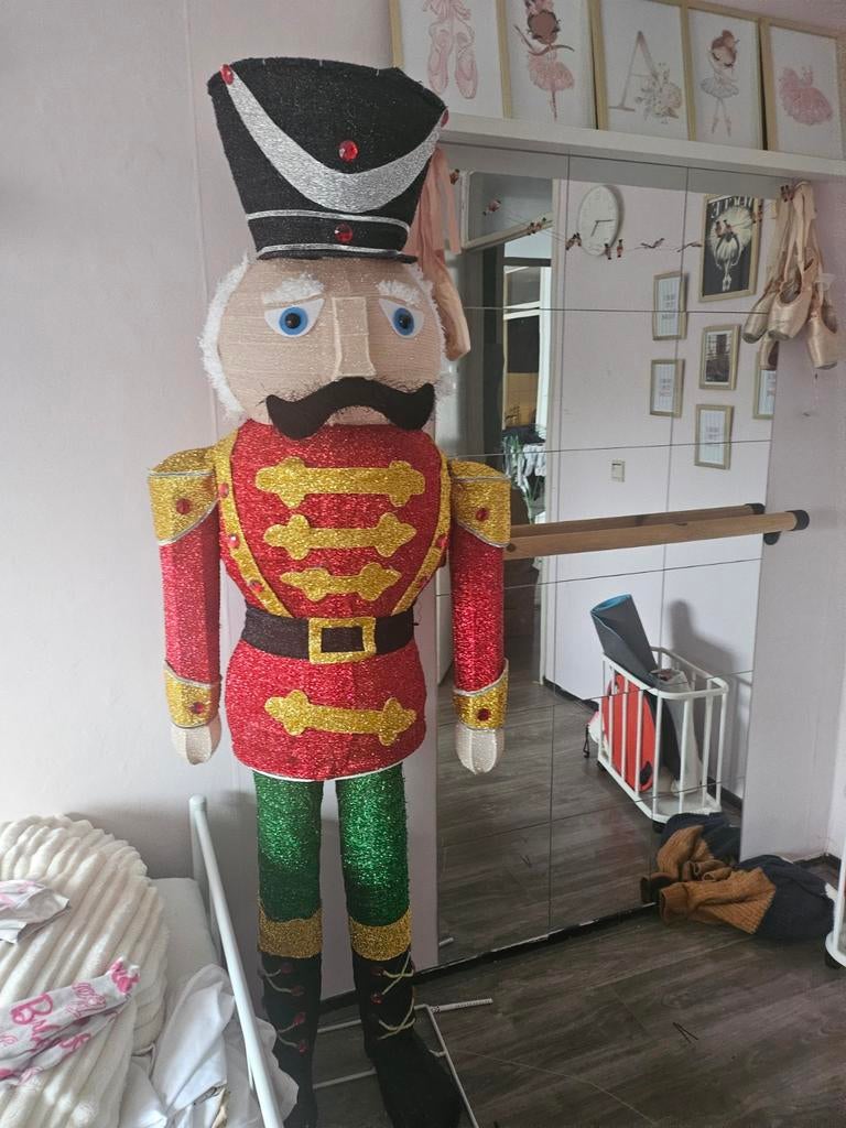 Grote Notenkraker Pop - 180cm, Ophalen, Gebruikt