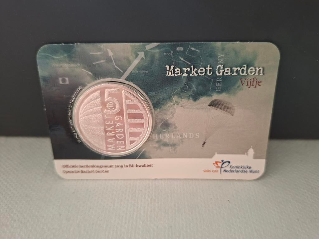 Market Garden Vijfje - Koninklijke Nederlandse Munt, Verzenden, Koningin Beatrix, Euro's, Losse munt