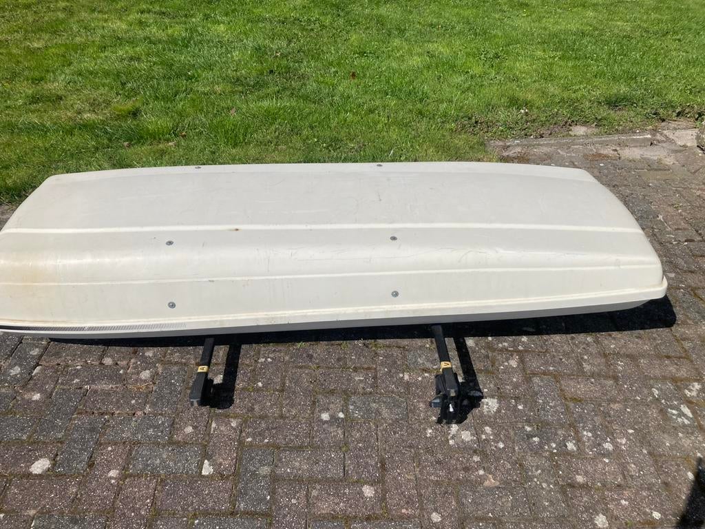 Grote dakkoffer, Ophalen, Gebruikt