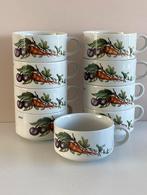 9 soepkoppen van Royco van Villeroy & Boch VIL 34 decor, Ophalen of Verzenden, Zo goed als nieuw, Kom(men), Overige stijlen