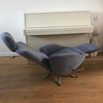 Cassina Dodo K10 K-10 design fauteuil suede blauw, 75 tot 100 cm, Ophalen of Verzenden, Zo goed als nieuw, Nvt