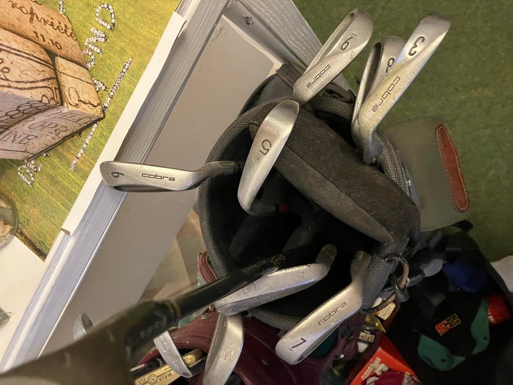 Cobra en Wilson golfclubs, Sport en Fitness, Golf, Ophalen of Verzenden, Gebruikt, Set, Overige merken