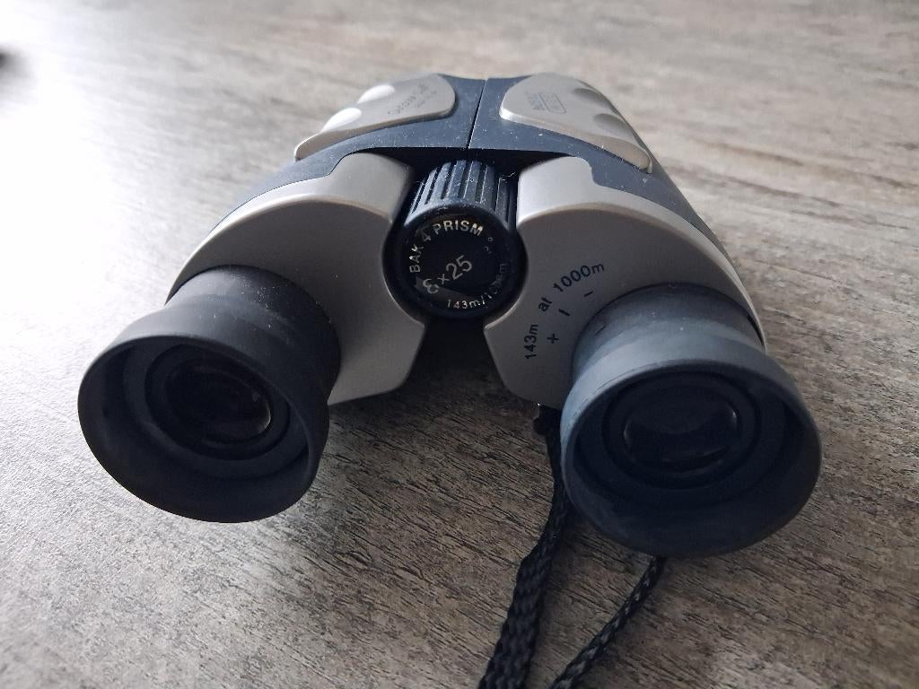 Outdoor verrekijker 8x25, Audio, Tv en Foto, Optische apparatuur | Verrekijkers, Ophalen, Gebruikt, Dakkant (recht), 8 tot 12x
