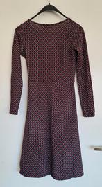 Tantilly jurk blauw rood maat S, Kleding | Dames, Blauw, Ophalen of Verzenden, Zo goed als nieuw, Maat 36 (S)