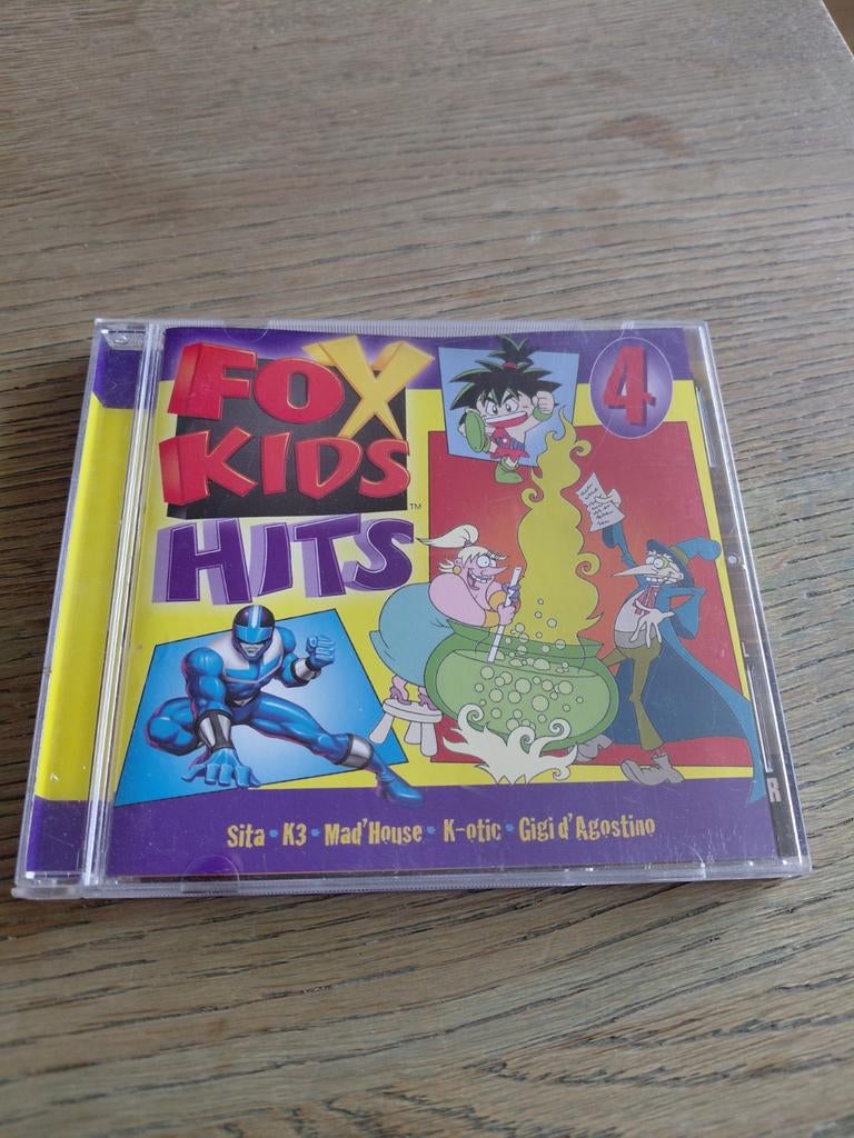 Fox Kids Hits 4 cd. O.a. K3, Sita, Mad'House, Westlife., Ophalen of Verzenden, Zo goed als nieuw, Muziek, 6 tot 9 jaar