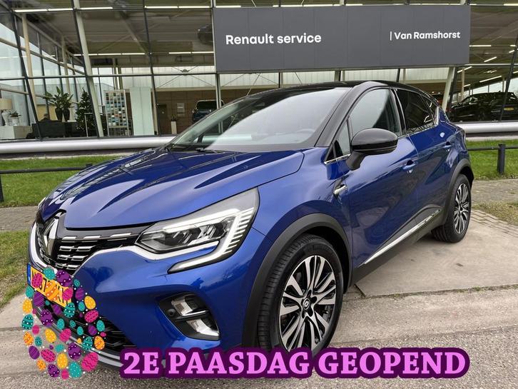 Renault Captur 1.6 E-Tech Plug-in Hybrid 160PK Initiale Pari, Auto's, Renault, Bedrijf, Te koop, Captur, ABS, Adaptive Cruise Control