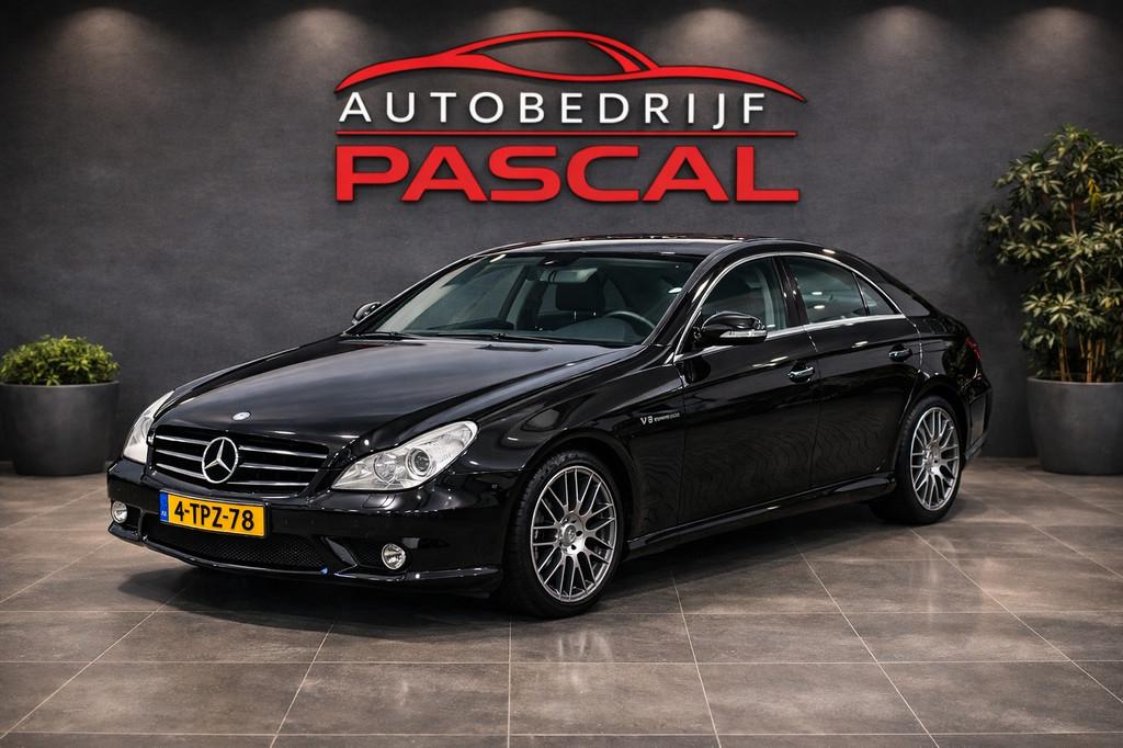Mercedes-Benz CLS-klasse AMG 55 -Adaptivecruise-Luchtvering-, Auto's, Automaat, Achterwielaandrijving, Gebruikt, 8 cilinders