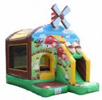 Gevraagd springkussen te koop met glijbaan., Ophalen of Verzenden, Zo goed als nieuw, Overige