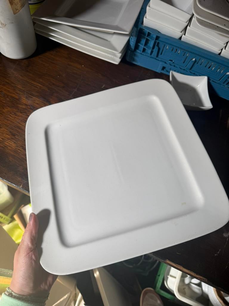 Partij horeca servies - grote partijen!, Ophalen, Zo goed als nieuw, Overige stijlen, Bord(en)