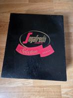 Segafredo Theedoos met 9 vakjes - Zwart, Ophalen of Verzenden, Gebruikt