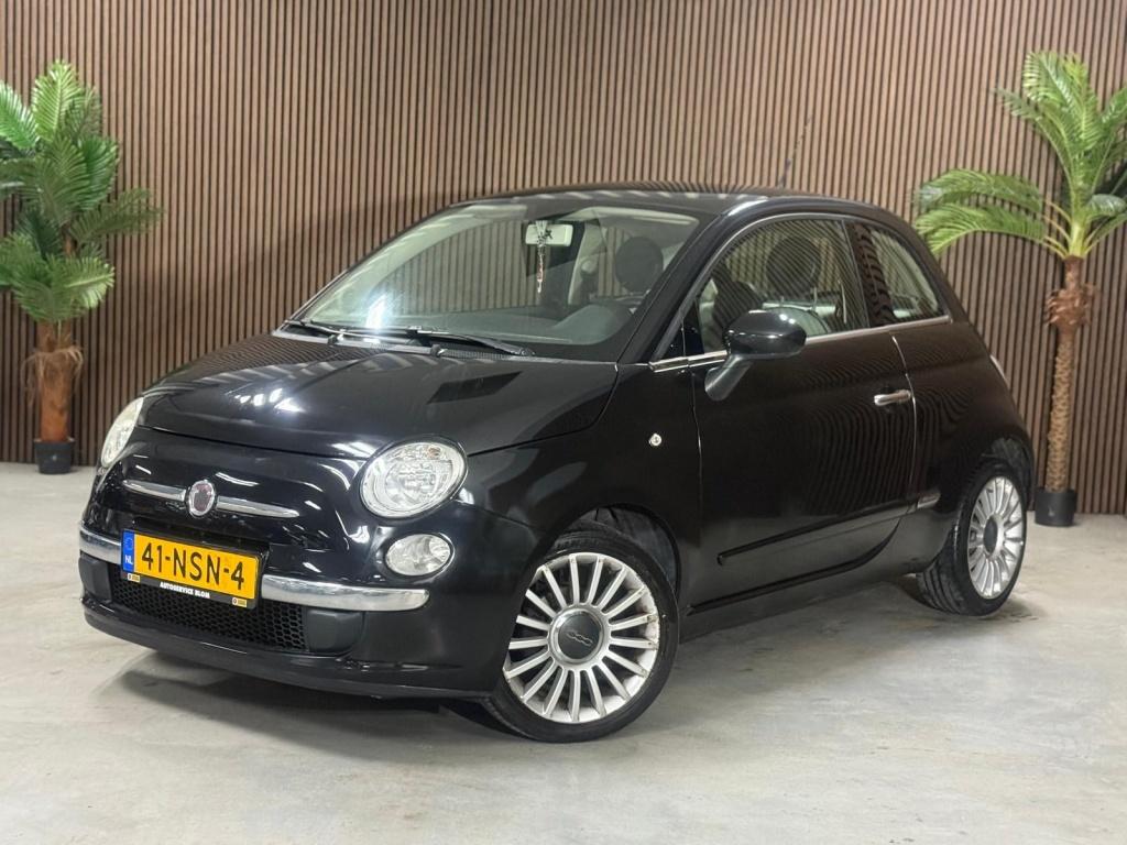 Fiat 500 1.2 Lounge (bj 2010, semi-automaat), Euro 5, Stof, Gebruikt, 1242 cc