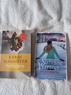 Karin Slaughter & Suzanne Vermeer boeken (2 stuks), Ophalen of Verzenden, Gelezen, Karin Slaughter, Suzanne Vermeer, Nederland