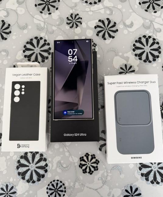 Samsung Galaxy S24 Ultra 5G - 1TB - HELEMAAL KRASVRIJ -, Telecommunicatie, Mobiele telefoons | Samsung, Galaxy S24, Touchscreen