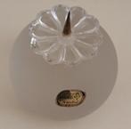 Kristallen kaarsenstandaard Bohemia Czechoslovakia, Ophalen of Verzenden