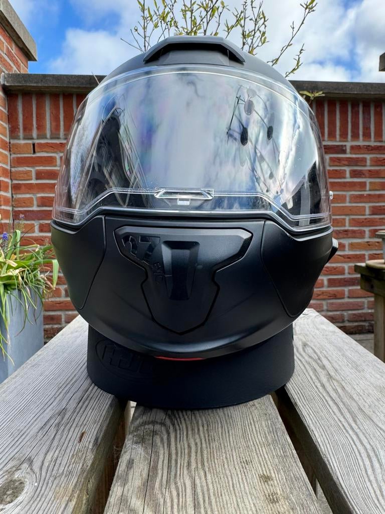 BMW EVO 7 Systeemhelm, Carbon, mat Zwart, met com.systeem, Overige merken, M, Systeemhelm, Ophalen of Verzenden