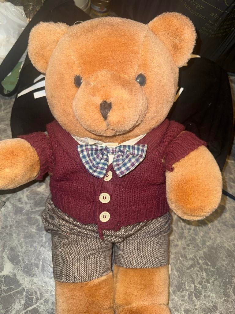Zeldzame Bob de Beer Bijenkorf 1989 - Collectors Item, Kinderen en Baby's, Speelgoed | Knuffels en Pluche, Ophalen of Verzenden