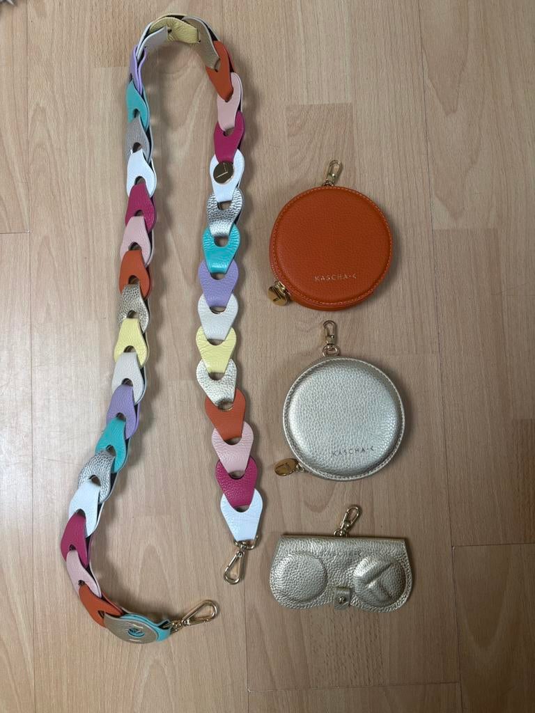 NIEUWE set van Kascha C met Mister Sister, Sieraden, Tassen en Uiterlijk, Tassen | Damestassen, Ophalen of Verzenden, Zo goed als nieuw