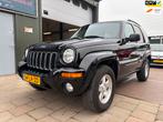 Jeep Cherokee 3.7i V6 Limited Keurige Auto Aut Leder S-Dak 1, Auto's, Jeep, Automaat, 3700 cc, Gebruikt, Zwart