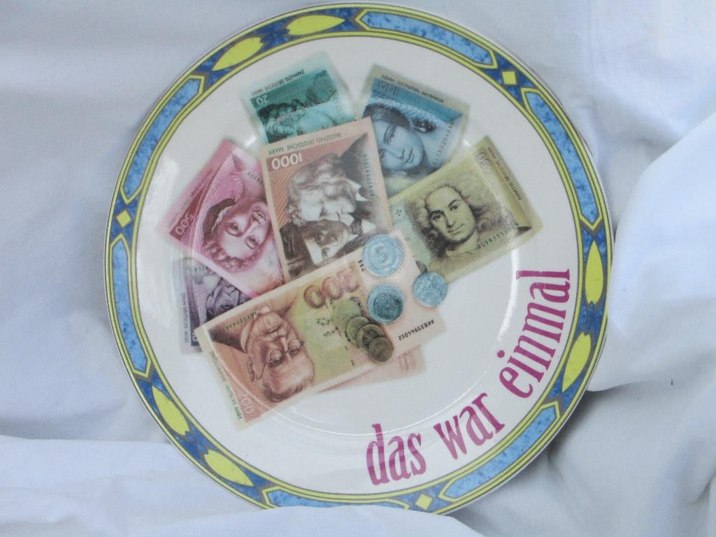Duitse Mark Porseleinen Bord.v.a 25,00e, Ophalen of Verzenden, Duitsland