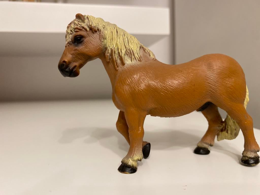 Schleich Haflinger ~ 13234, Ophalen of Verzenden, Paard, Beeldje of Figuurtje