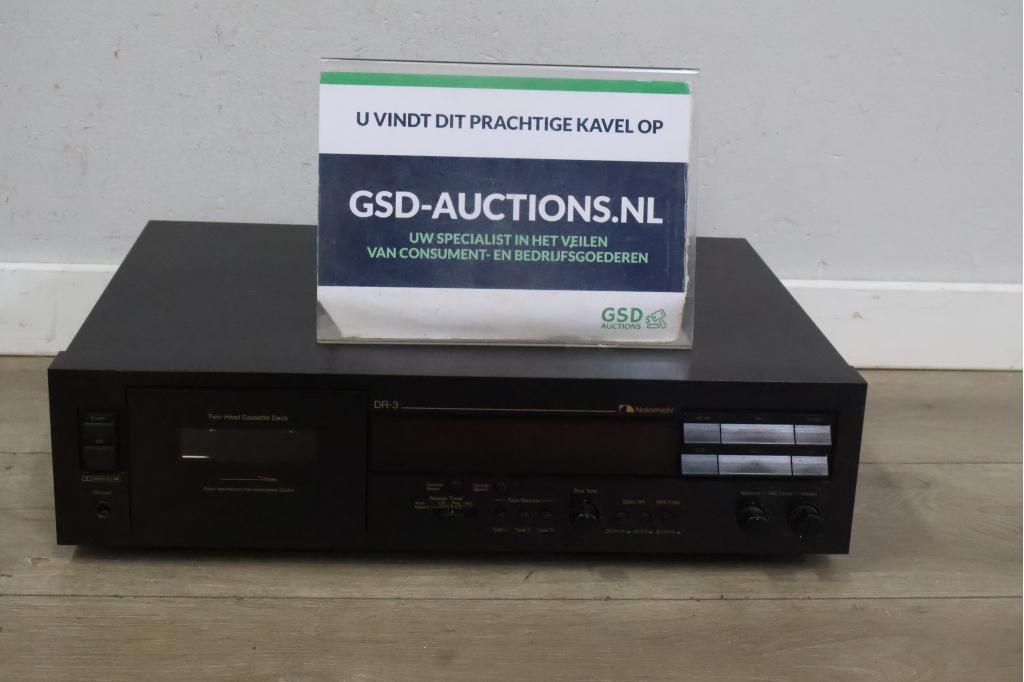 Nakamichi two-head cassette deck, Audio, Tv en Foto, Cassettedecks, Ophalen of Verzenden, Niet ingevuld, Niet ingevuld, Niet ingevuld
