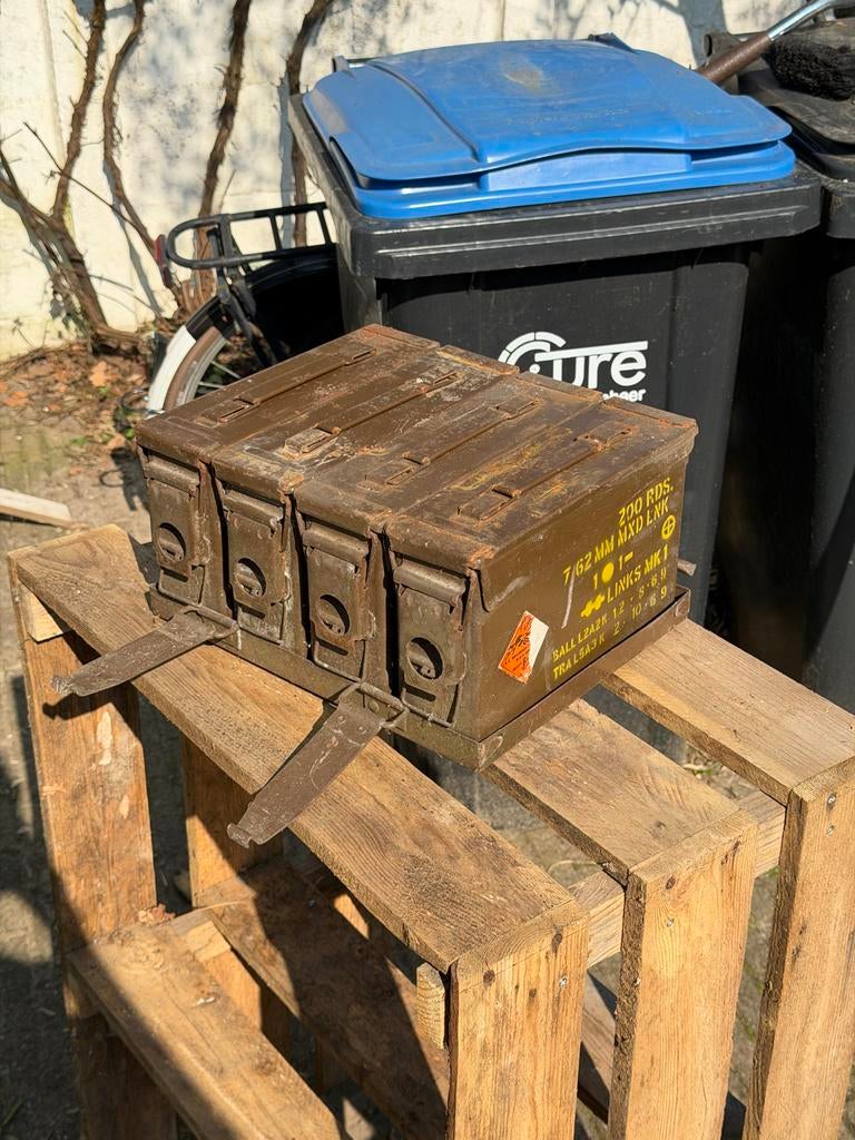 Munitiekist setje - Gaaf voor de verzamelaar - alleen ophale, Verzamelen, Ophalen, Landmacht, Engeland, Kist of Geocache