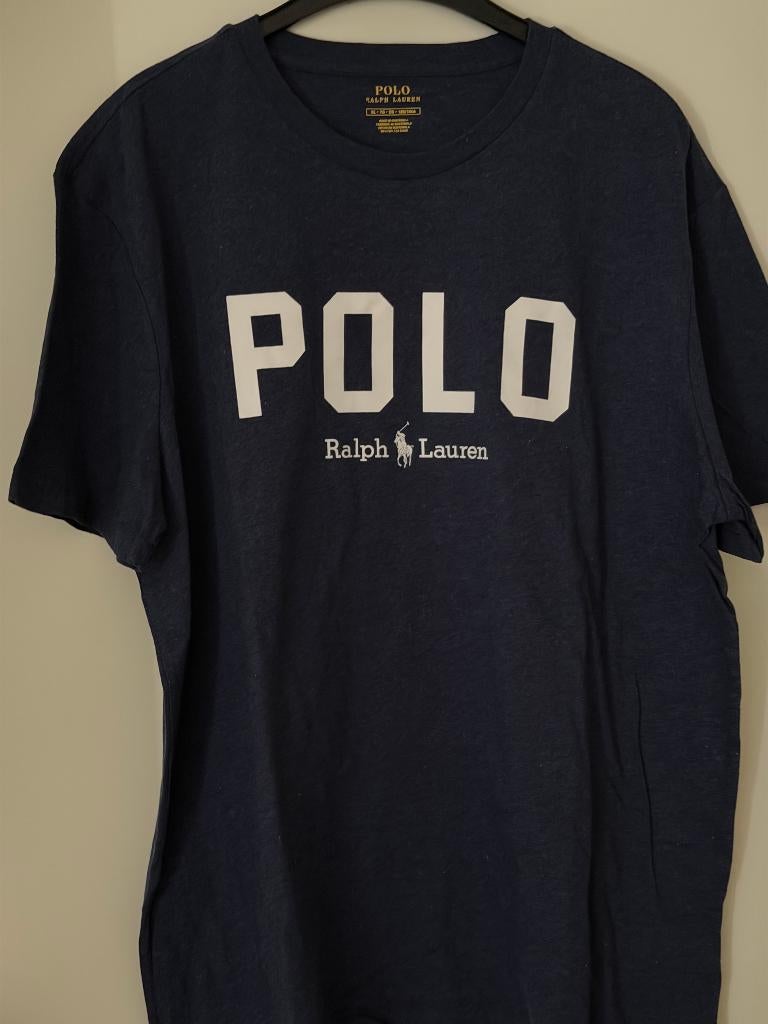 Polo Ralph Lauren T-Shirt donkerblauw XL, Kleding | Heren, T-shirts, Blauw, Maat 56/58 (XL), Ophalen of Verzenden, Polo Ralph Lauren
