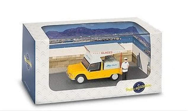 CITROEN Meharie Ijscokar van Glace chez Loulou schaal 1/43, Verzenden, Nieuw, Auto, Overige merken