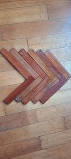 Parket hardhout circa 10 m2, Gebruikt, Minder dan 50 cm, 10 m² of meer, Hout