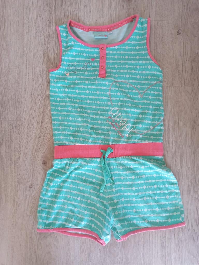Quapi Play suit/ jumpsuit maat 146/152, Kinderen en Baby's, Kinderkleding | Maat 152, Broek, Meisje, Ophalen of Verzenden, Zo goed als nieuw