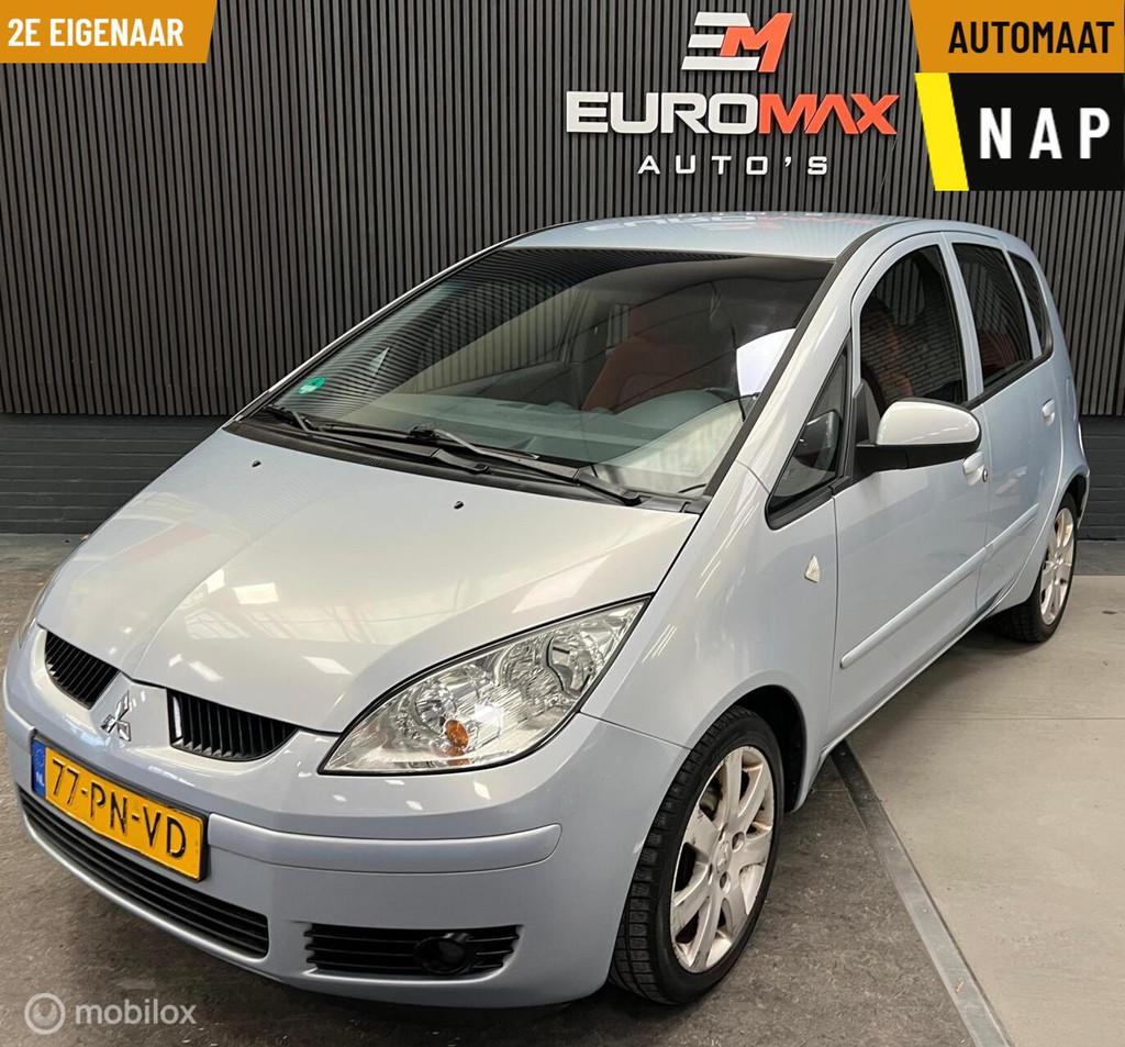 Mitsubishi Colt 1.5 2e Eigenaar - NAP - Automaat - Airco, 970 kg, Stof, 4 cilinders, Blauw
