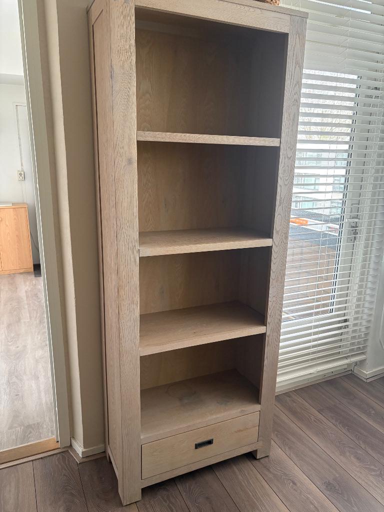 Houten kast met lade, Ophalen, Met plank(en), 50 tot 100 cm, Zo goed als nieuw