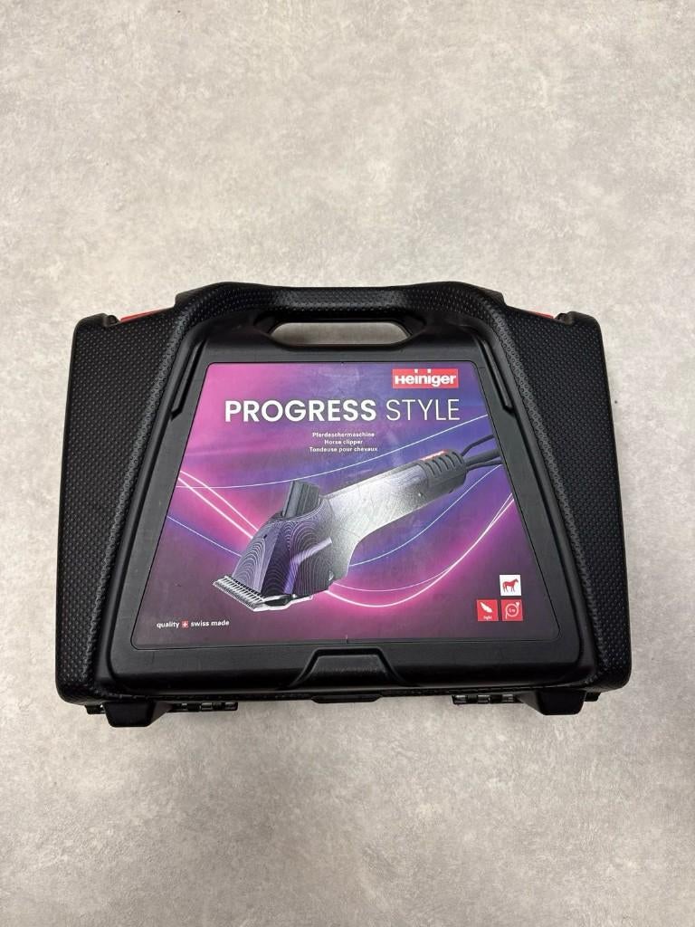 Heiniger Progress style scheermachine paars, Ophalen of Verzenden, Gebruikt
