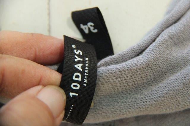 Vest grijs 10Days mt 34 ( Valt groter) Vaste prijs, Verzenden, 10days, Zo goed als nieuw, Maat 34 (XS) of kleiner