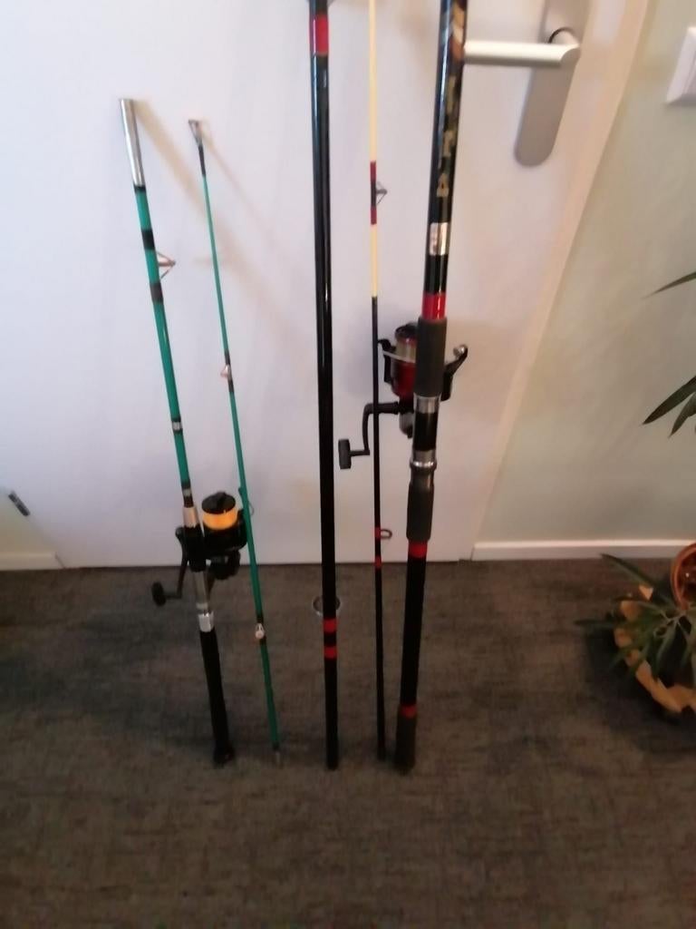 zee hengels, Ophalen, Werphengel