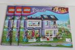 Lego Friends 41095 Emma's Huis, Ophalen of Verzenden, Zo goed als nieuw, Complete set, Lego