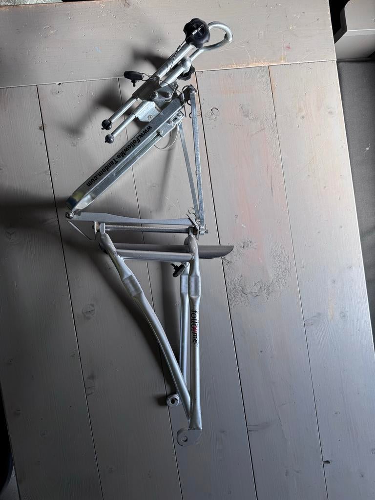 FollowMe Tandem koppeling voor kinderfiets, Ophalen, Minder dan 10 versnellingen, Gebruikt, Minder dan 49 cm