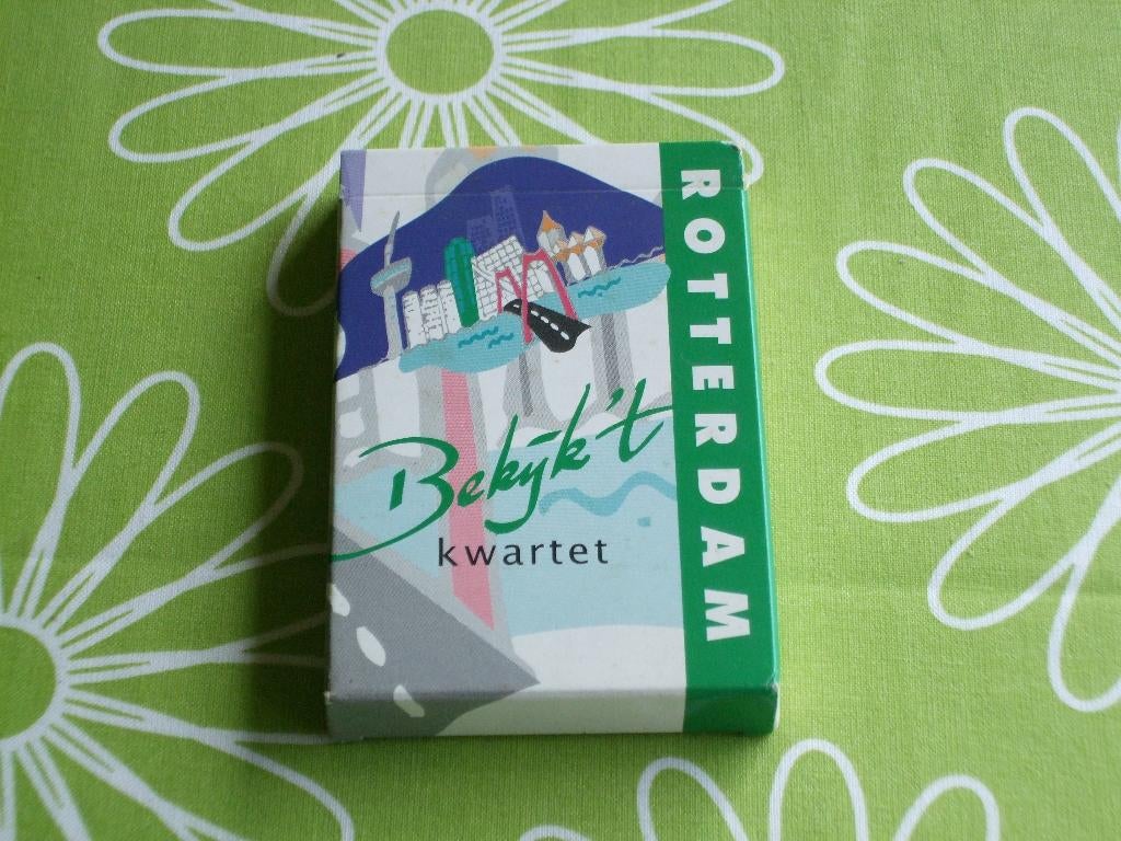 Rotterdam Bekijk 't kwartet, Verzamelen, Speelkaarten, Jokers en Kwartetten, Ophalen of Verzenden, Zo goed als nieuw, Kwartet(ten)