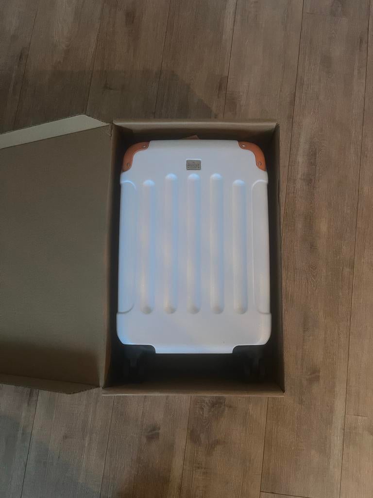 Postcodeloterij koffer, nieuw in doos, Ophalen, Hard kunststof, Nieuw, Minder dan 50 cm