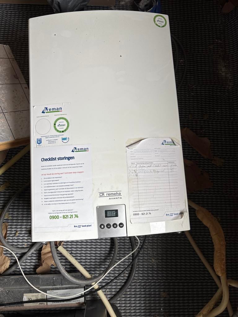 Remeha Avanta 28C CW4 CV-ketel - Gebruikt, Ophalen, Gebruikt, 20 tot 100 liter, Aardgas