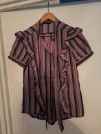 Blouse met ruches en patroon, Kleding | Dames, Ophalen of Verzenden