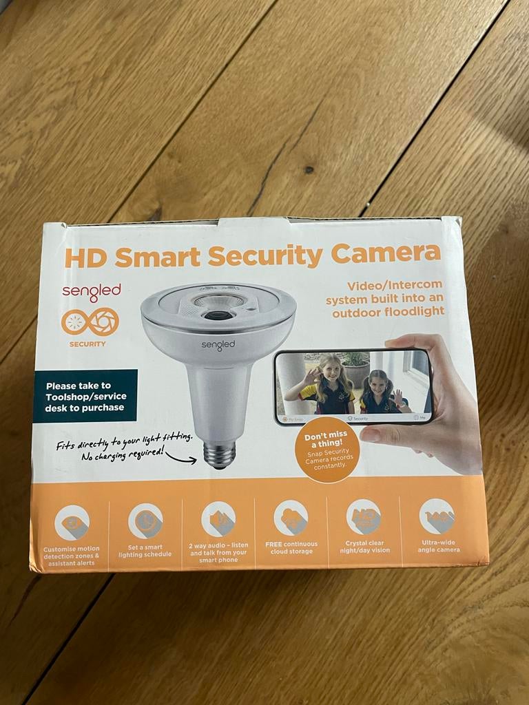 HD smart security camera, Audio, Tv en Foto, Videobewaking, Nieuw, Buitencamera, Ophalen of Verzenden
